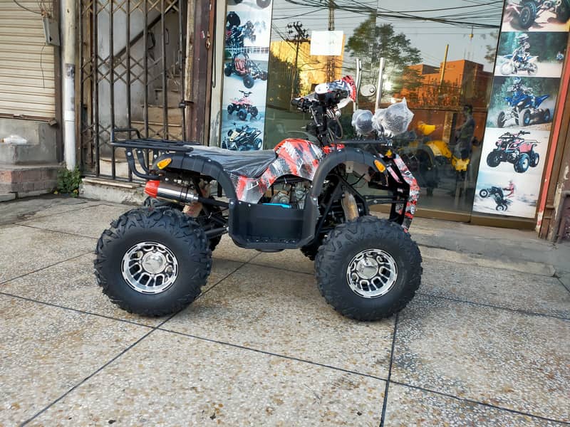 Off Road 150cc Luxury Allowy Rims Atv Quad Delivery In All Pakistan 5