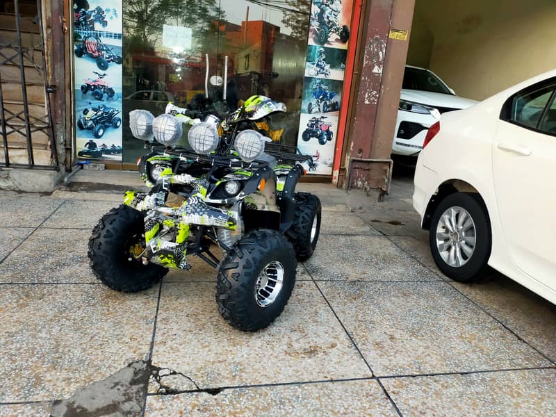 Off Road 150cc Luxury Allowy Rims Atv Quad Delivery In All Pakistan 7