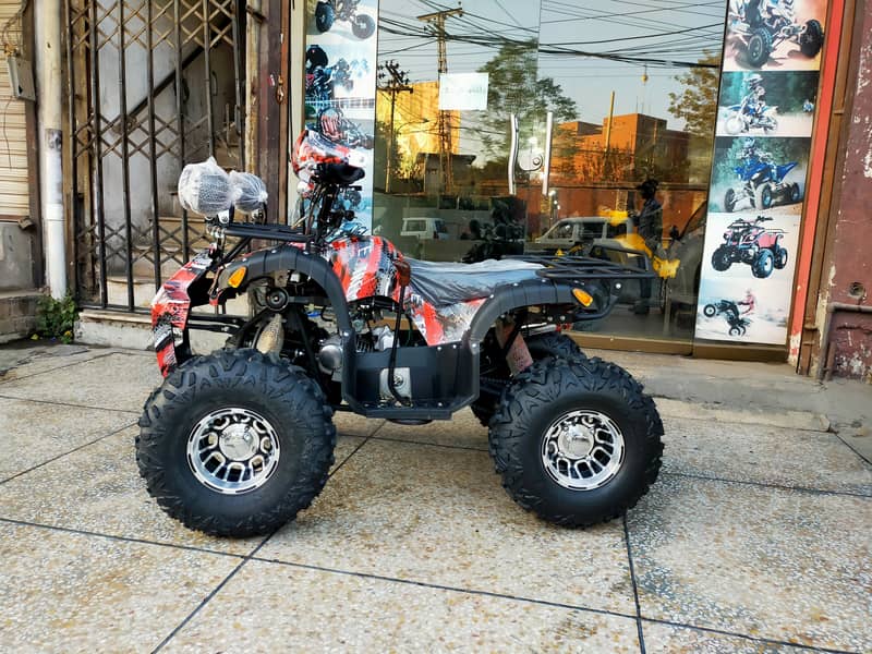 Off Road 150cc Luxury Allowy Rims Atv Quad Delivery In All Pakistan 9