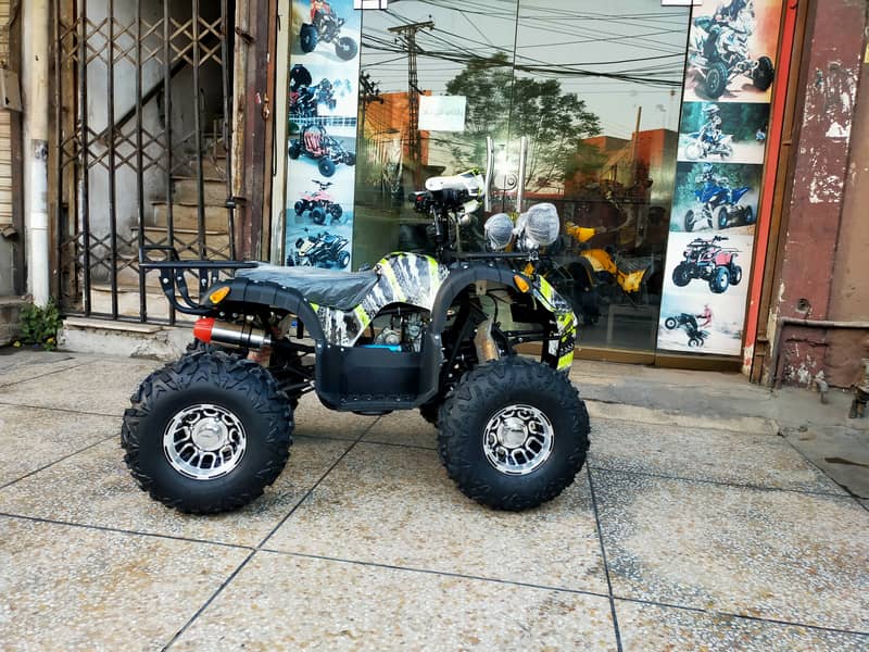 Off Road 150cc Luxury Allowy Rims Atv Quad Delivery In All Pakistan 10