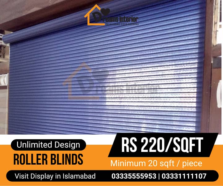 remote control blinds, Sun heat block, light block blind, roller blind 10