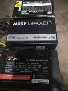 GAMING 450W 500W 550W QUANTITY AVAILABLE