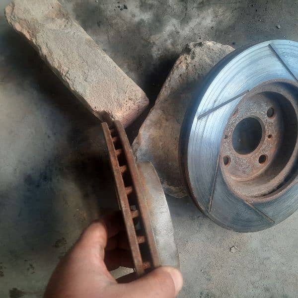 Toyota Indus Corolla AE100, AE101, XLI GLI Altis brake disks for sale 3