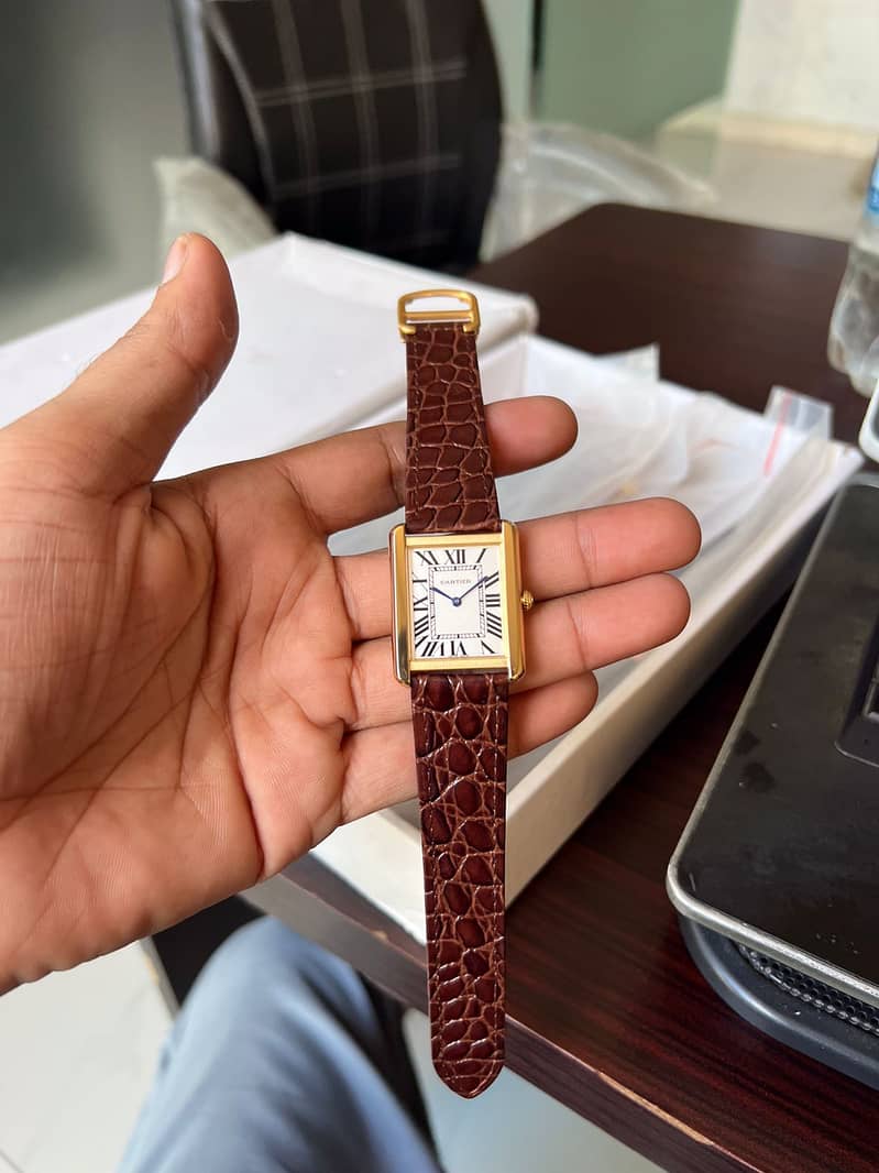 CARTIER VINTAGE WATCH FOR MEN 1