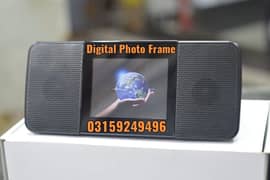 Digital Photo Frame, Clock, Radio, MP3 Quantity Available