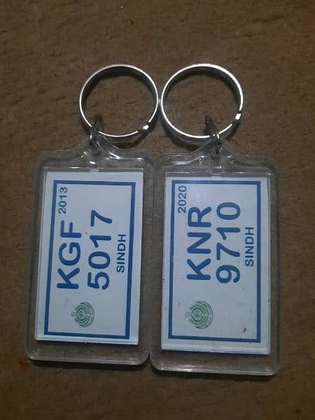 bike nambr plet keychain 0