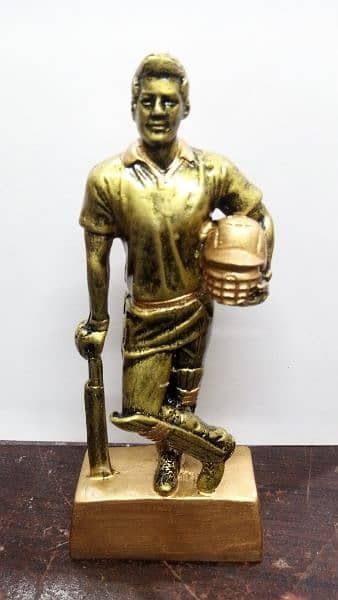 Cricket Sports Statue Trophy 3