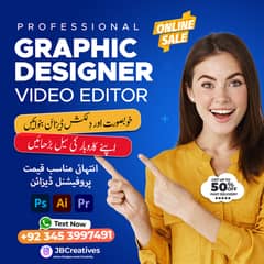 Graphic Designer - Social media ads - Video Editor