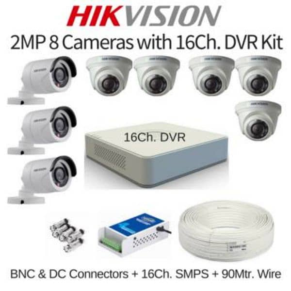 2 mp 2 cameras with installation 1