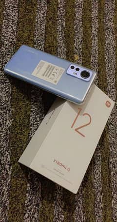 Xiaomi 12 - 12/256 - 10/10 Like New Condition- Complete Box- Only CASH