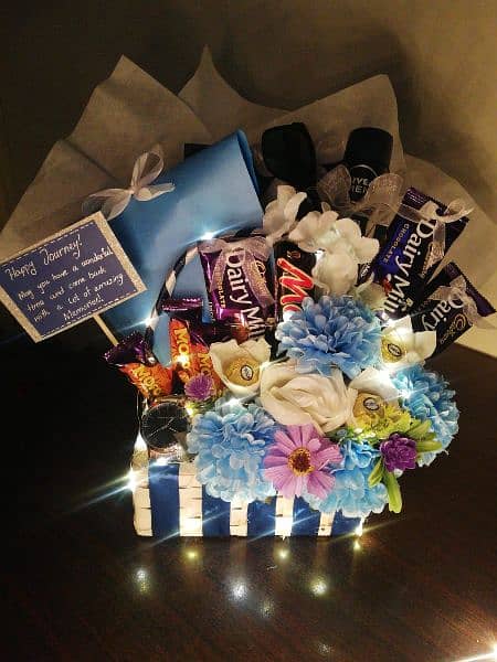 Chocolate box/gift basket/birthday gift/girl gift 6