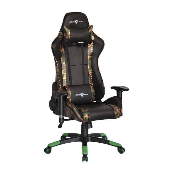 GLOBAL RAZER Premium Quality Imported Gaming Chair with Reclining 4