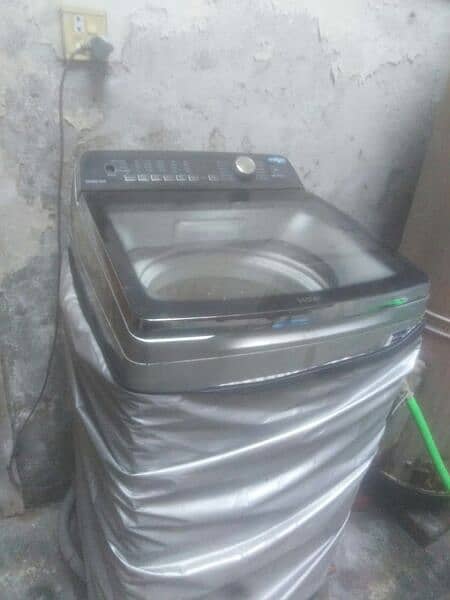 Haier 9 kg fully automatic washing machine 4