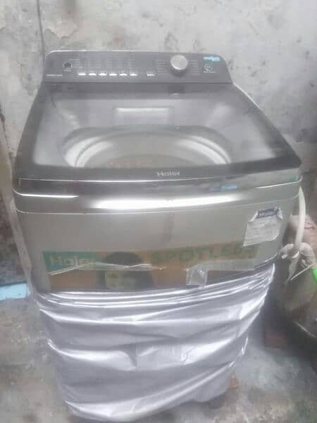 Haier 9 kg fully automatic washing machine 5