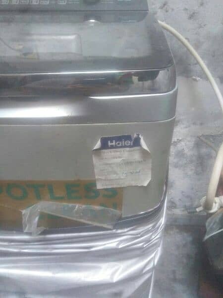 Haier 9 kg fully automatic washing machine 6