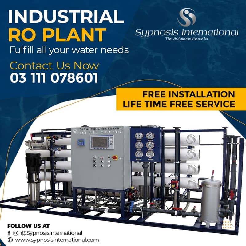 Industrial Water Filters RO Plant 4