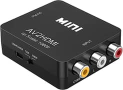 Mini AV 2 HDMI UP SCALER 1080P CONVERTER 0