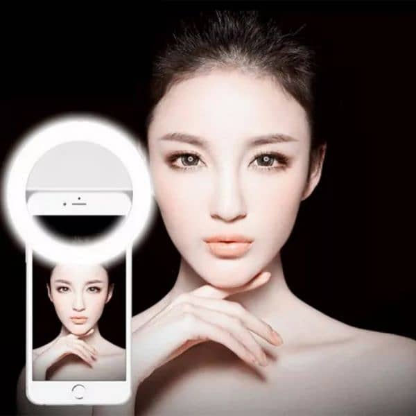 XJ-01 MINI LED SELFIE RING LIGHTS 4