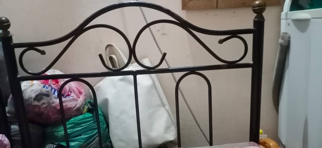 2 x Iron bed sale 1