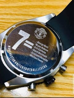 Rare football legends gifted watch