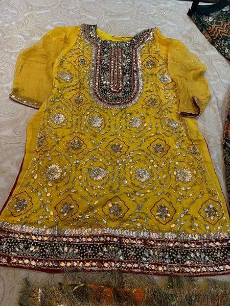 Mehndi dress 1