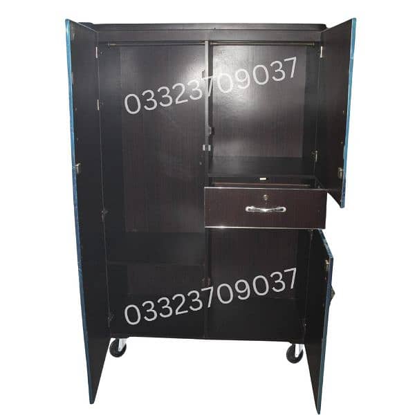 6x4 feet  Wooden Side drawer Cupboard Wardrobe almari 1