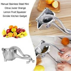 Stainless Steel Manual Fruit Juicer Hand Juicer ,Instant Veritable