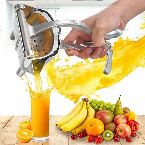 Stainless Steel Manual Fruit Juicer Hand Juicer ,Instant Veritable 1