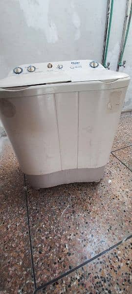 Haier washing machine best quality model 80-ooos 1