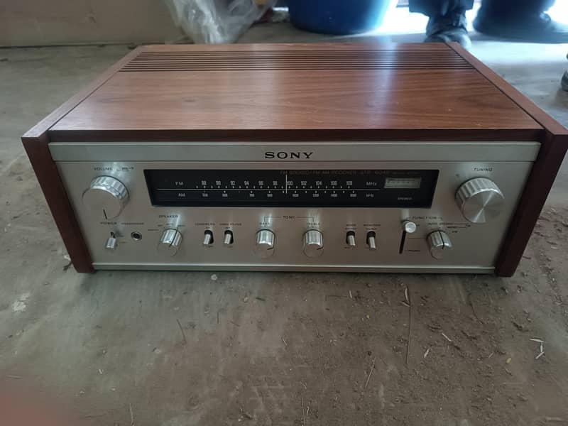 Sony amp & Teac player with speakers 1