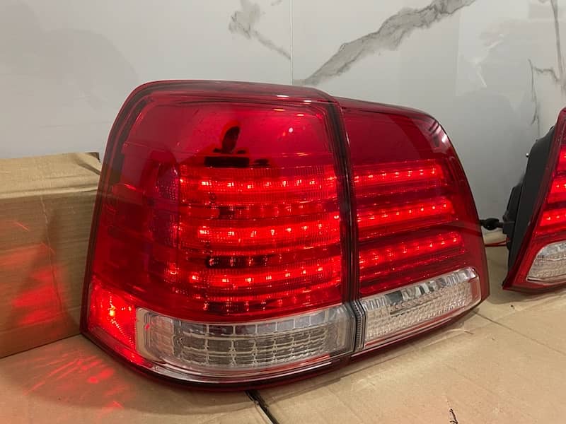 TOYOTA LAND CRUISER REAR TAIL LIGHTS MIDWEST STYLING 2008-2014 LC200!! 3