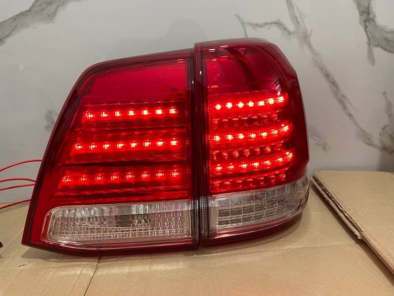 TOYOTA LAND CRUISER REAR TAIL LIGHTS MIDWEST STYLING 2008-2014 LC200!! 5