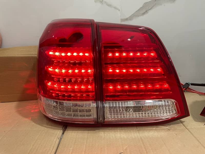 TOYOTA LAND CRUISER REAR TAIL LIGHTS MIDWEST STYLING 2008-2014 LC200!! 6