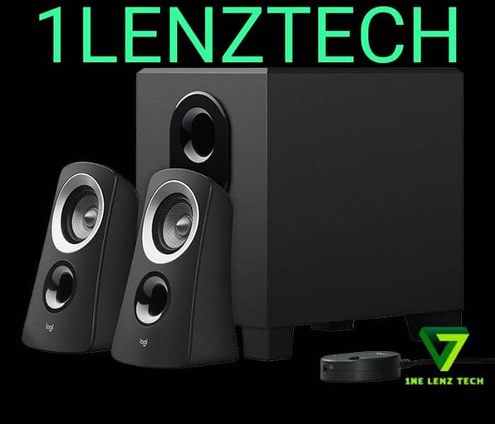 LOGITECH 50W 2.1 SUBWOOFER SOUND SYSTEM 1