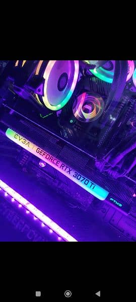 Intel i9 12 gen Rtx 3070ti gaming full RGB build for sale 3