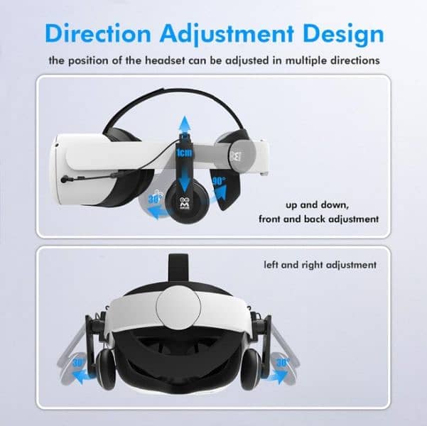 Virtual Reality Headphone Stereo Earphone Headset 6