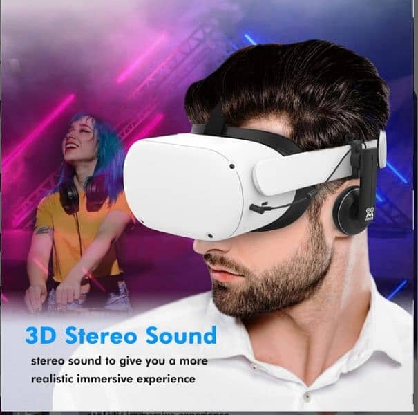 Virtual Reality Headphone Stereo Earphone Headset 9