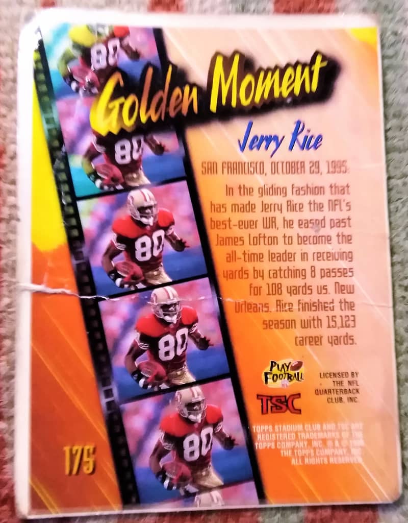 Sports 1995' 96 TOPPS STADIUM CLUB GOLDEN MOMENTS & XTREAM BRONZE 14