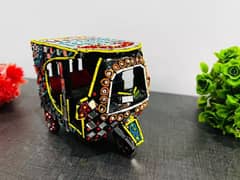 Small Size Mini Rickshaw Handi Craft Handmade
