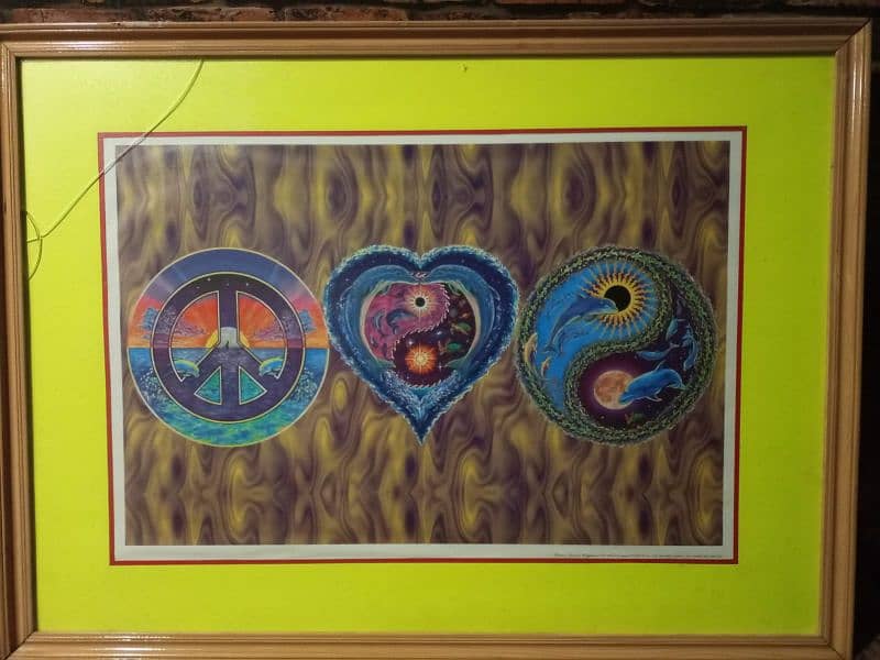 Habiba's Art Paintings with Frame 6