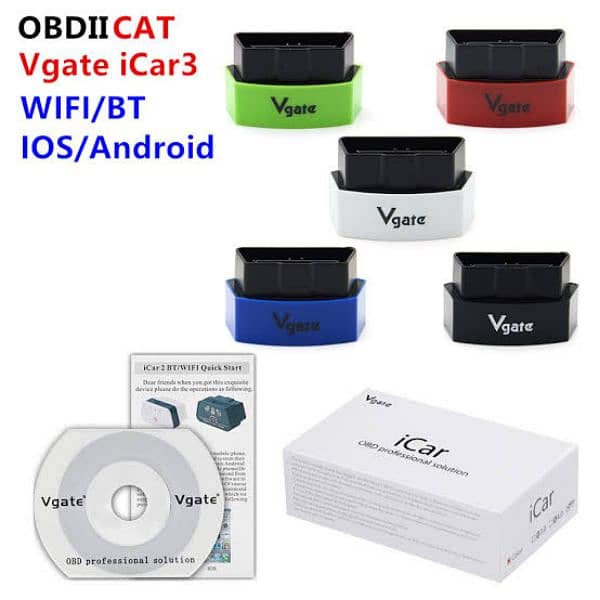 professional OBD2 Car Scanner Good Working Delivery All pak 1