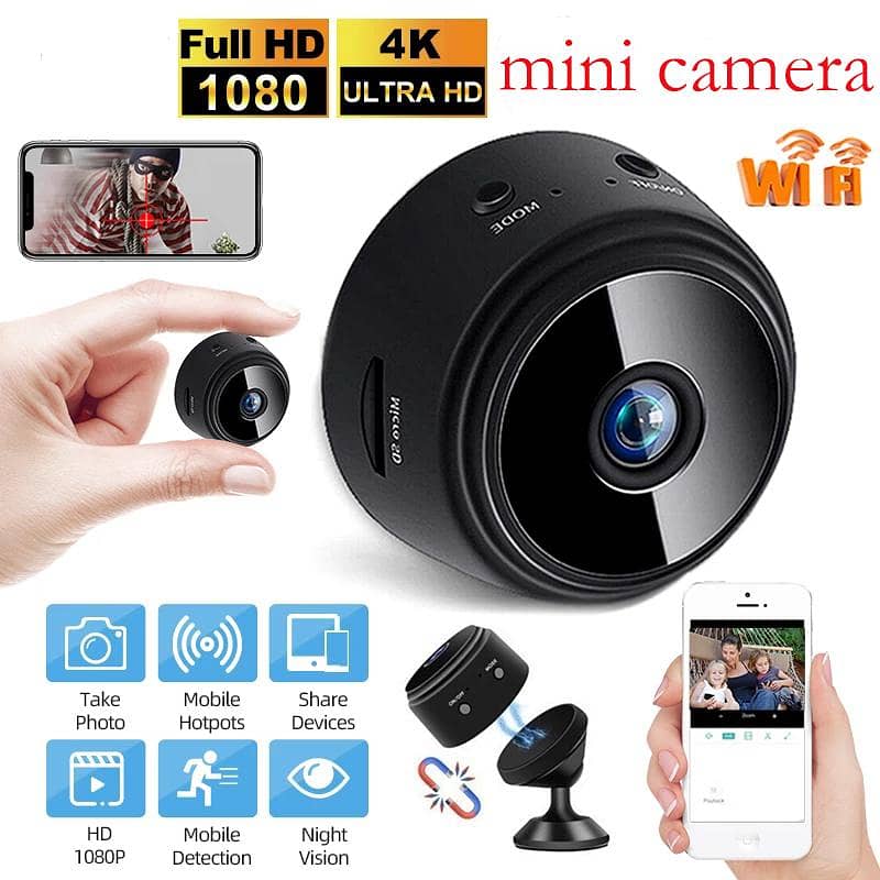 IP wireless Camera 360 with 3 antenna security cameras / wifi mini cam 5