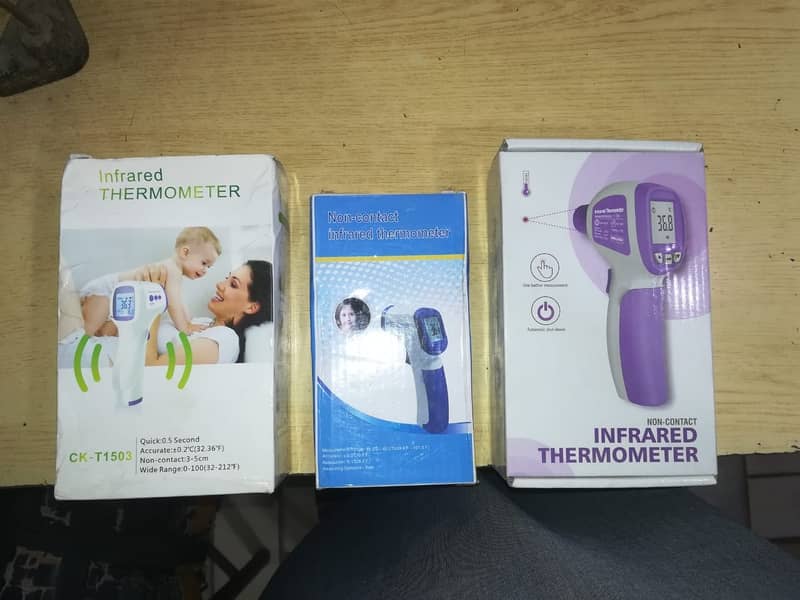 Bumper offer buy 1 inferared thermometer and get 1 Pulse oximeter 0