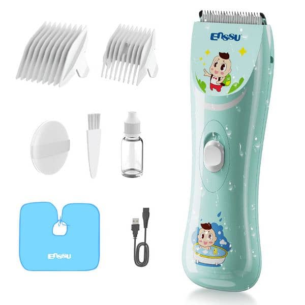 ENSSU Baby Hair Clippers, Quiet Hair Clipper for Kids 3