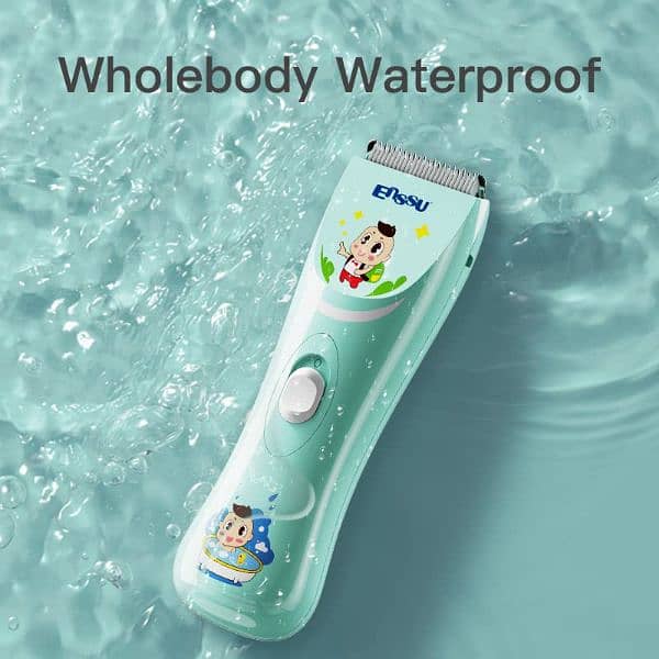 ENSSU Baby Hair Clippers, Quiet Hair Clipper for Kids 4