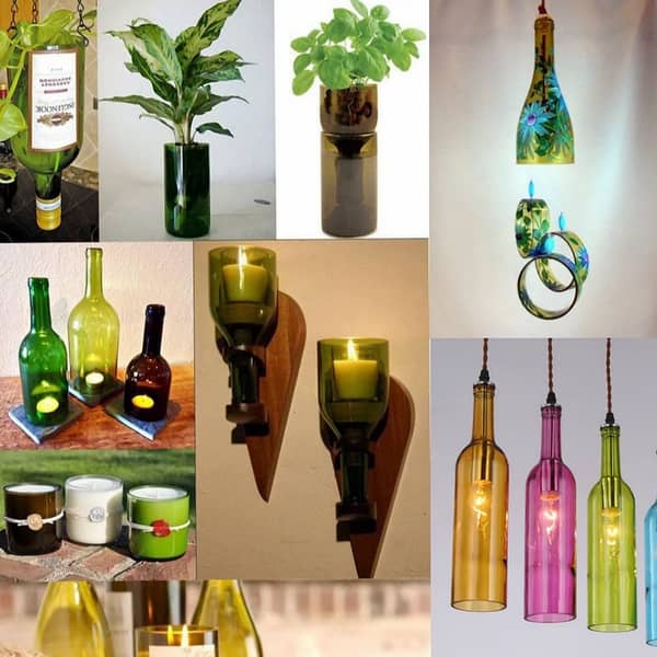 Glass Bottle Cutter Art