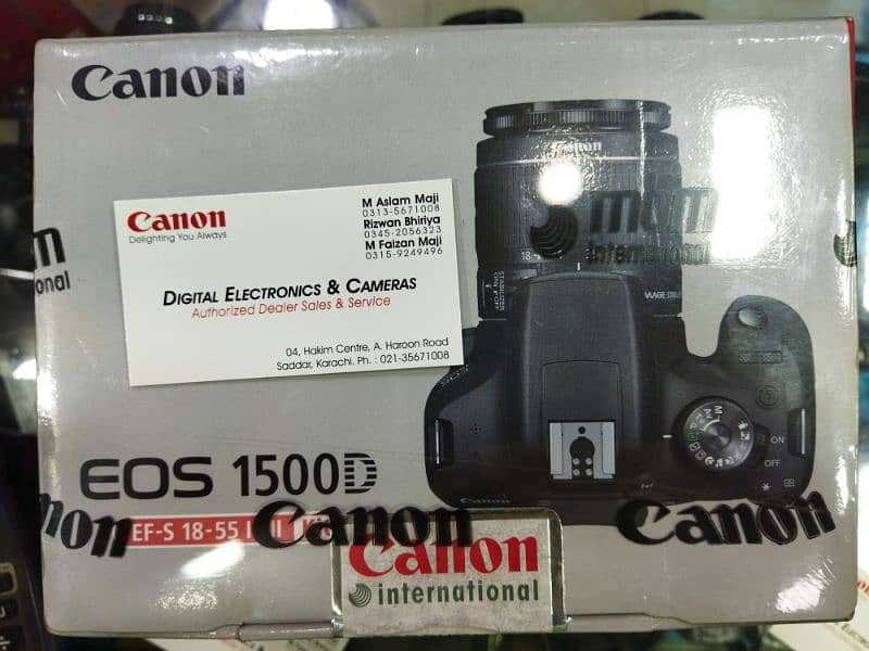 Canon EOS 1500D DSLR Camera with 18-55mm Lens 1
