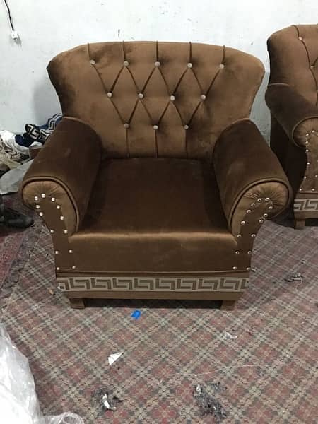 Sofa Chair | bed room Chair | Wooden Chair | Luxury Chair | 2 seater 10