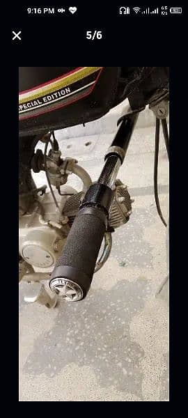 stylish open safety guard for 70cc