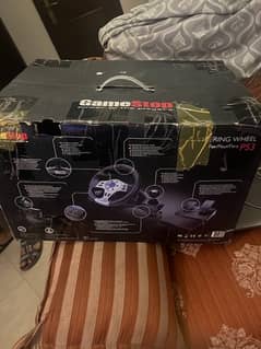 steering wheel PS3 used with car racing games